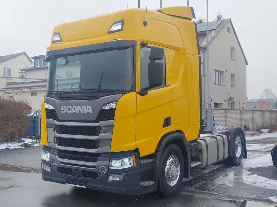 Scania R450 A4x2 STANDARD/ SKÓRA, DURA BRIGHT  FULL LED, ACC, LDW, klimatyzacja postojowa, retarder, serwis, SMART 2