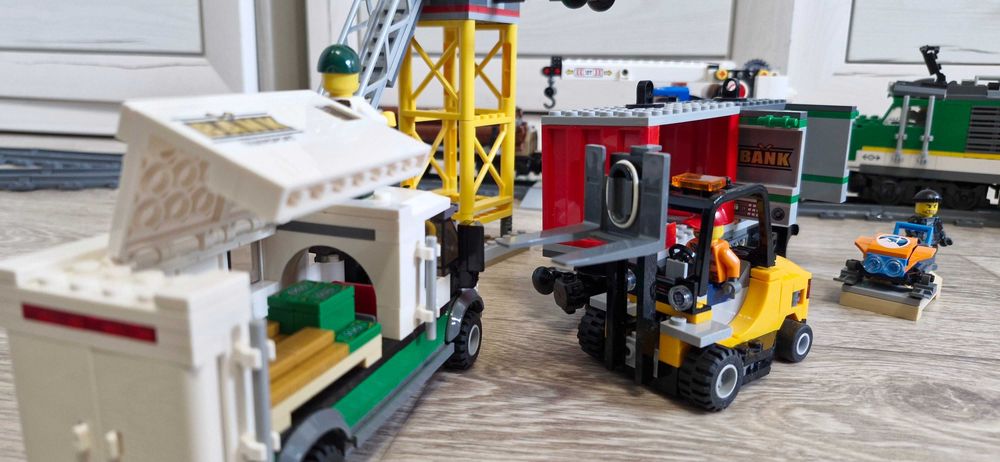 Лего поезд lego city 60198 железная дорога, залізна дорога,залізниця