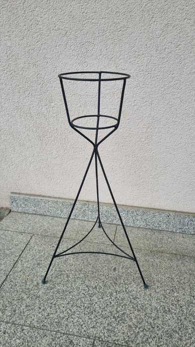 KwietnikmKlasyk Design PRL lata 60 metaloplastyka dobry stan
