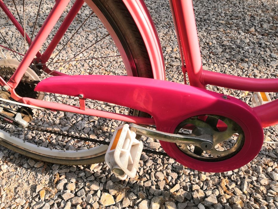 Rower Dallas City różowy damski damka