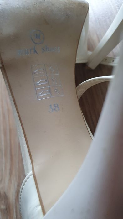 Buty ślubne rozmiar 38