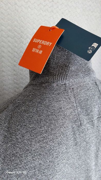 SuperDry piękny męski sweter,golf