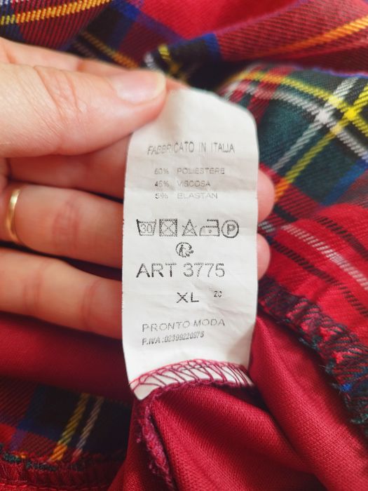 Sukienka 42 XL  święta czerwona damska