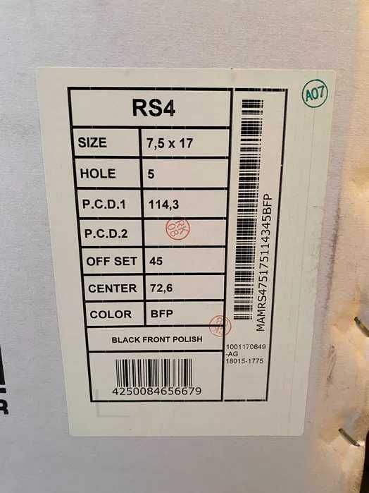 Alufelgi 17 5x114,3 Renault Arkana Kadjar Megane III IV Talisman I II