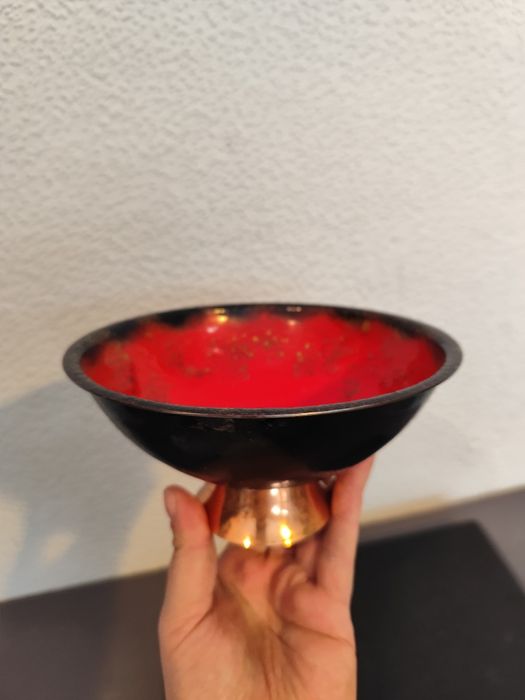 Emalia misa na biżuterię vintage retro prl lata 70