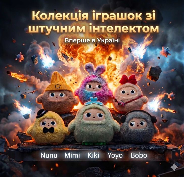 Революція в світі іграшок: пухнастики з ШІ!