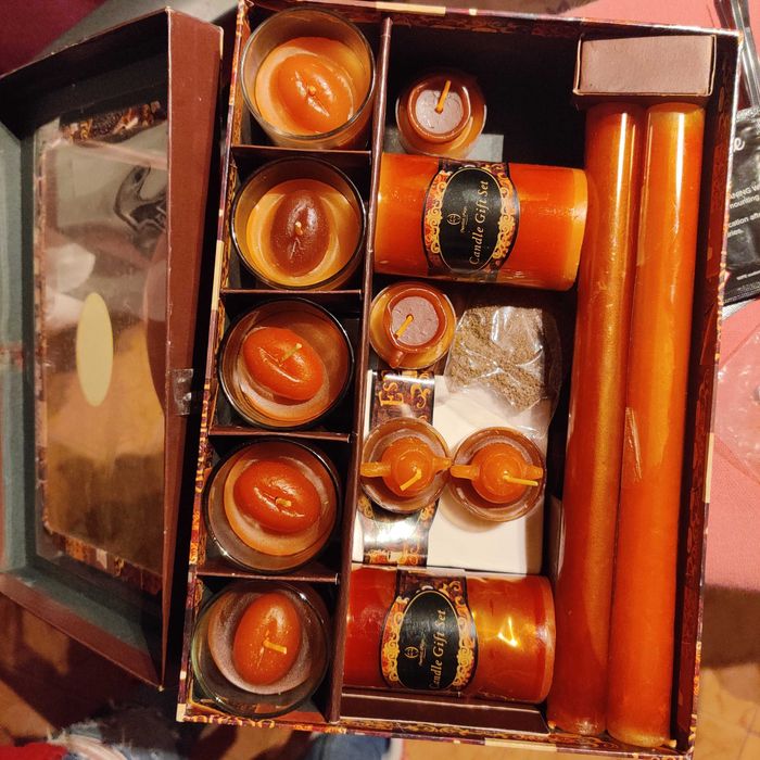 Conjunto velas estilo chávenas