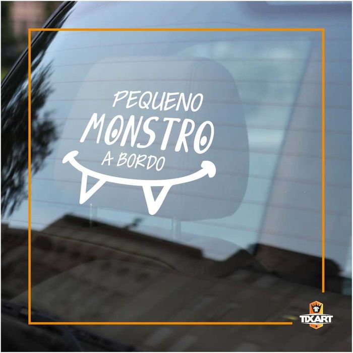 Autocolante para o carro