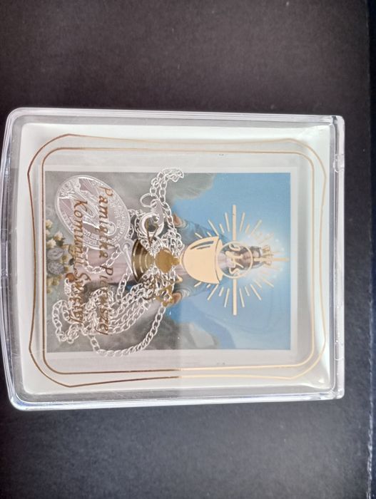 Łańcuszek z medalikiem, Pamiątka Pierwszej Komuni Świętej