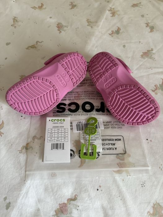 Crocs Classic Clog rosa 25/26