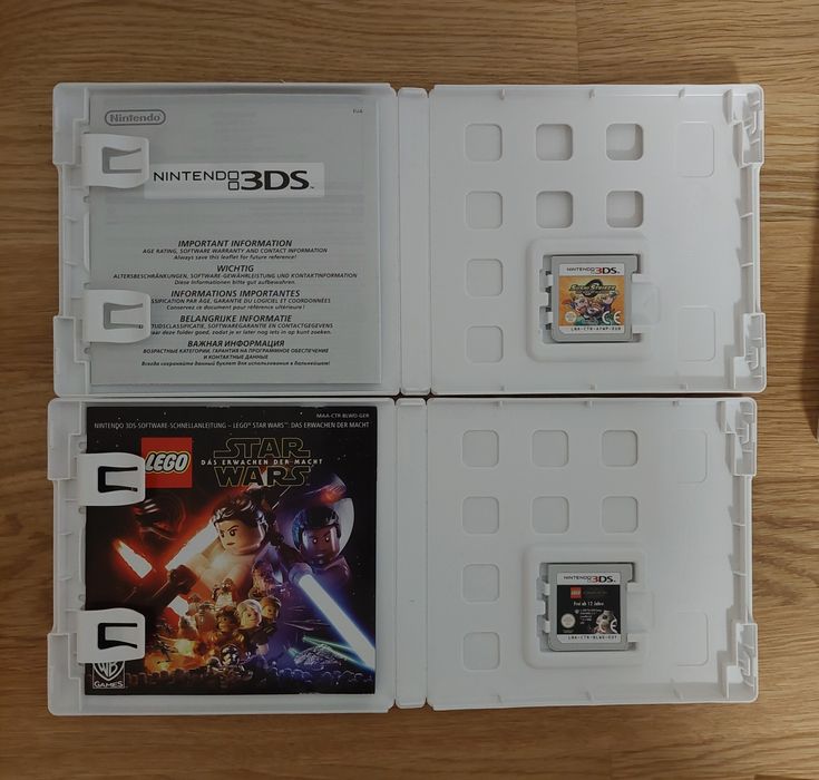 Lote de jogos 3ds e ds