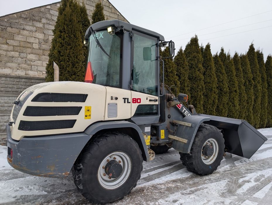 Ładowarka przegubowa TEREX TL 80, 2016 rok! Tylko 3800 mth od nowości!