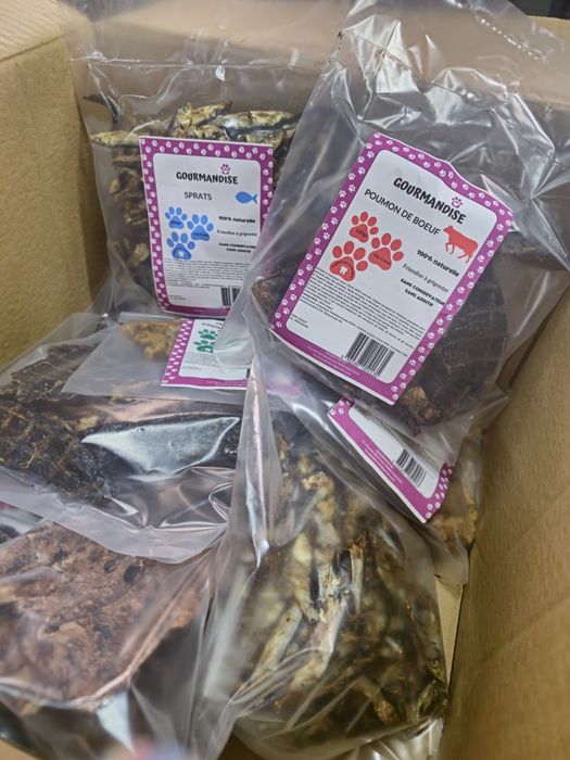 Snacks para cães 100% Naturais de roer