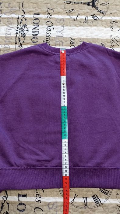 Укорочений світшот з флісовим начосом Sinsay, XXS (наш 42-44), новий