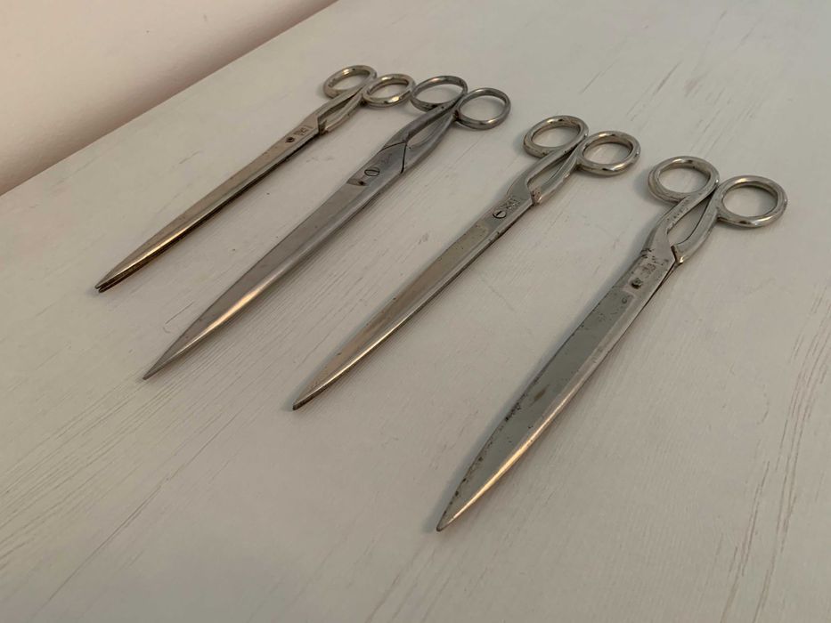 Nożyczki krawieckie niemieckie oraz Nożyczki krawieckie firmy Rostfrei