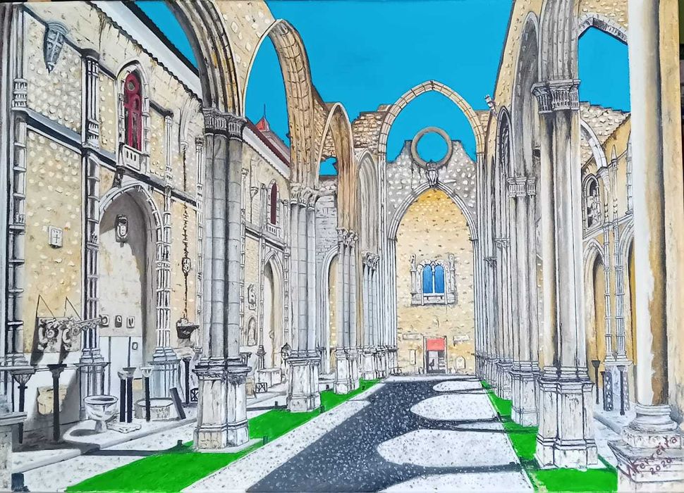 Quadro - Ruinas do Carmo