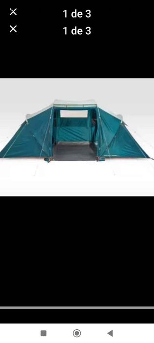 Tenda 2 quartos e 1 sala