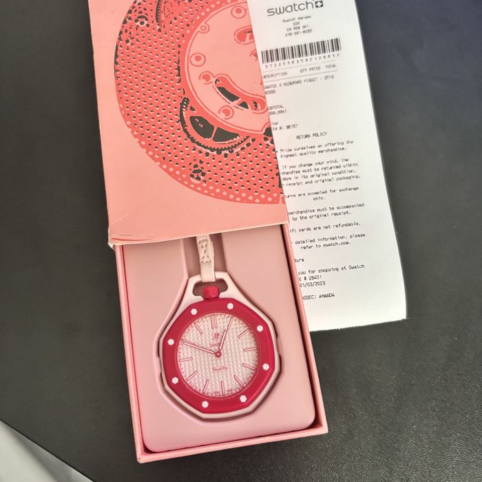 Zegarek Swatch Rozowy OKAZJA