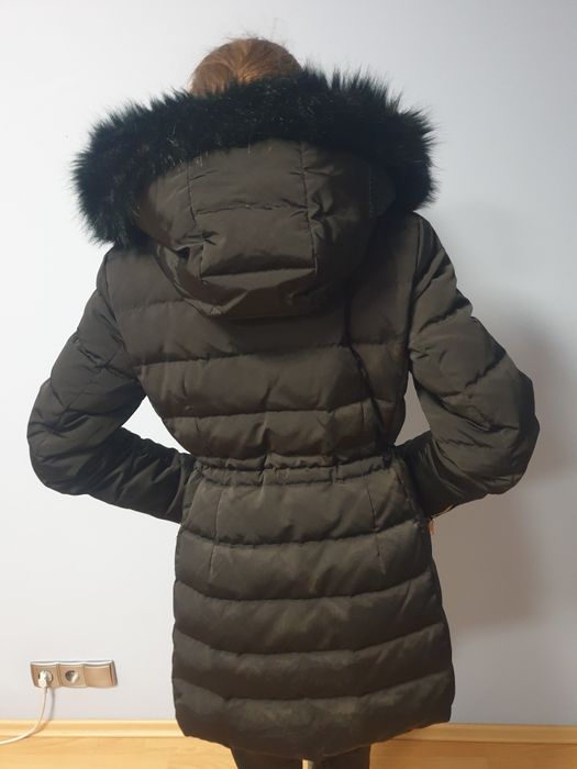 Kurtka damska zara woman futro