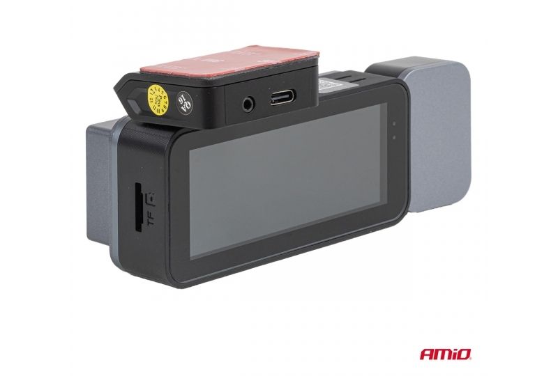 CÂMARAS DE TABLIER (DASHCAMS) PARA CARRO COM CÂMARA TRASEIRA 4K + 1K + 2K WLAN WIFI UHD 512 GB AMiO-04802