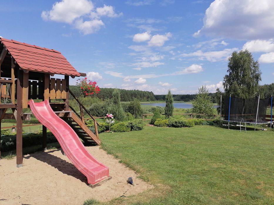 Czerwony Kapturek Domek z kominkiem -  jacuzzi  balia kaszuby
