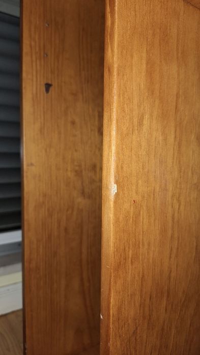 Secretária de estudo com estante