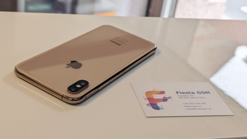 Apple iPhone XS Max GOLD 64GB, bat. 85%, iOS 18.