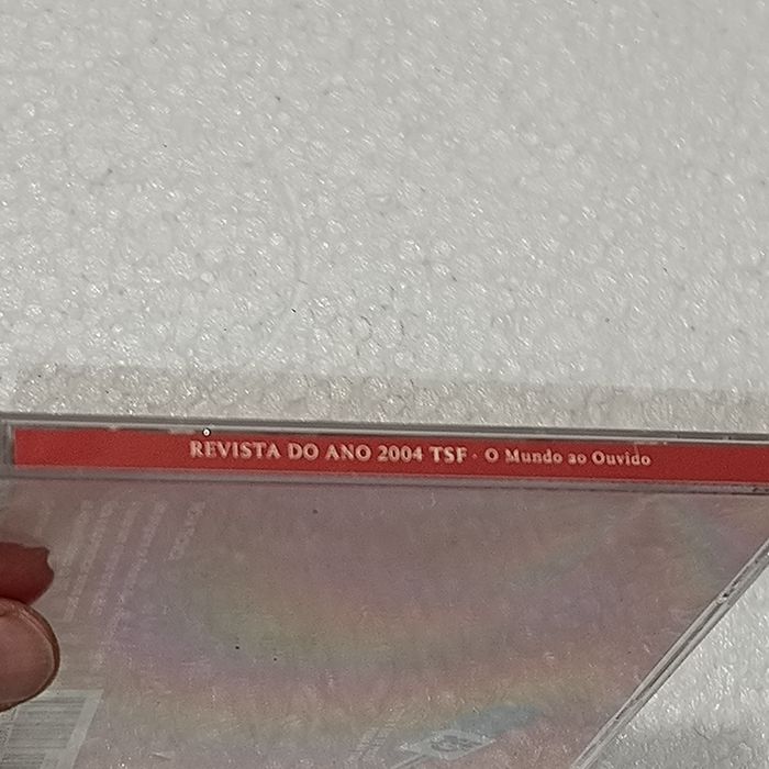 CD Revista Do Ano TSF 2004 O Mundo Ao Ouvido Novo/Selado