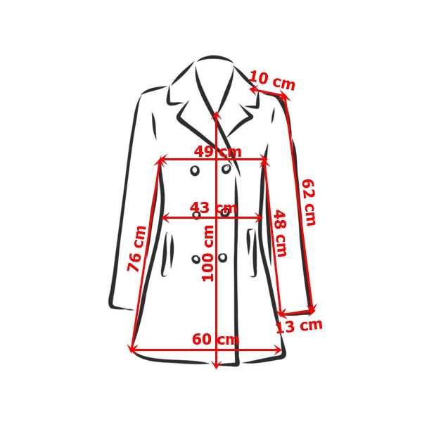 Damska Kurtka/Płaszcz Jesienno/Zimowa Monnari rozmair M 38 jak NOWA