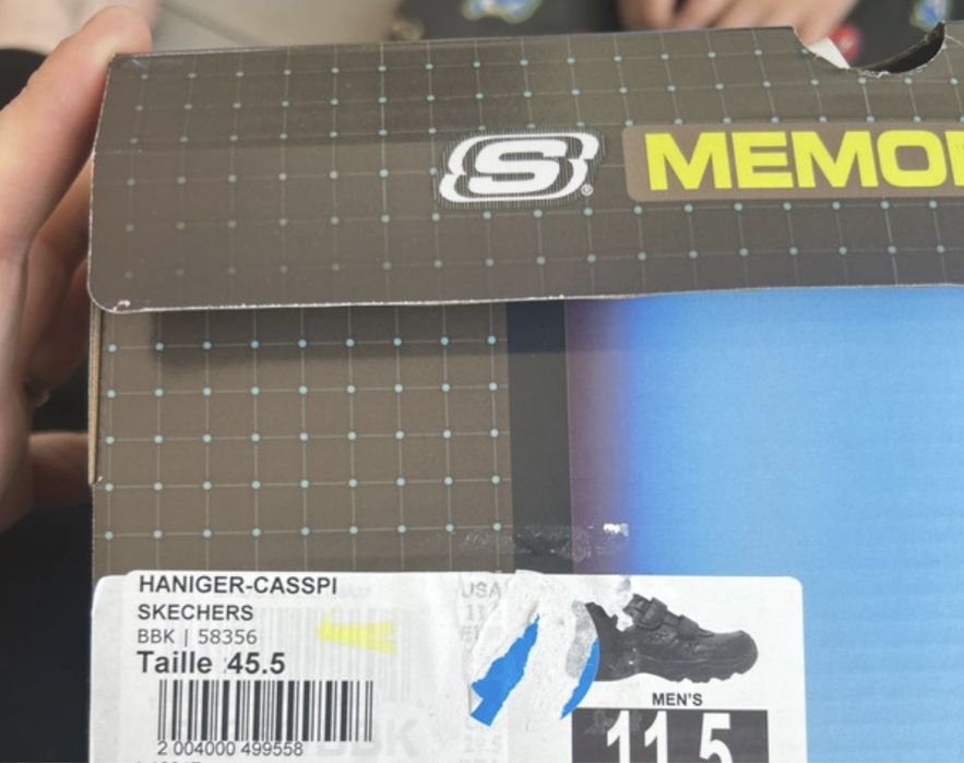 Sapatilhas skechers sport 45,5 novas