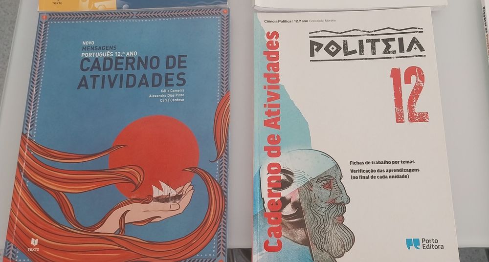Cadernos de atividades 11° e 12° anos