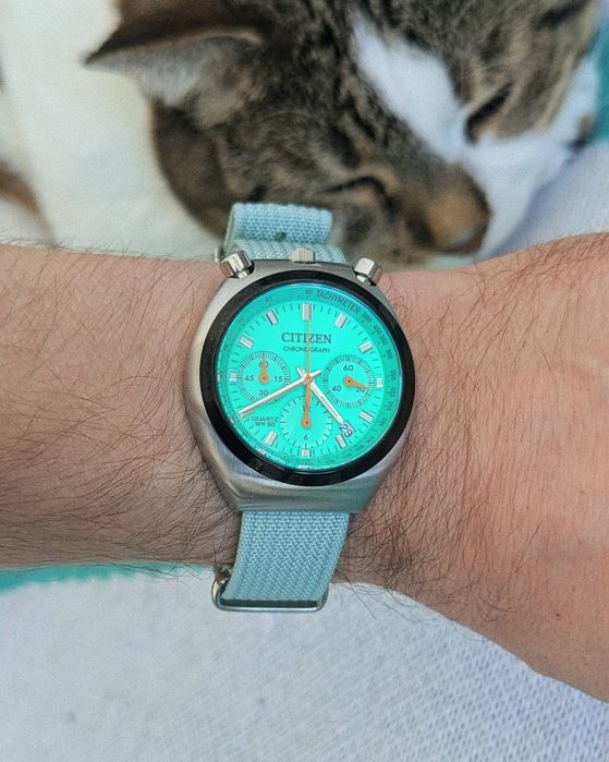 Citizen an3660-73x Bullhead Challenge timer Tsuno