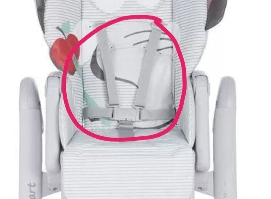 Cinto Segurança Completo Cadeira Refeição CHICCO Polly Start Relax Pr