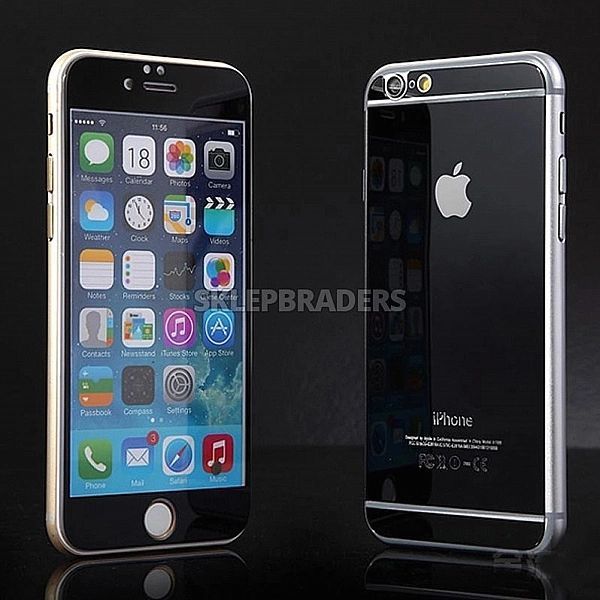 Iphone 6 / 6s Plus + Mirror Szkło Hartowane 3d Na Cały Ekran Przód + T
