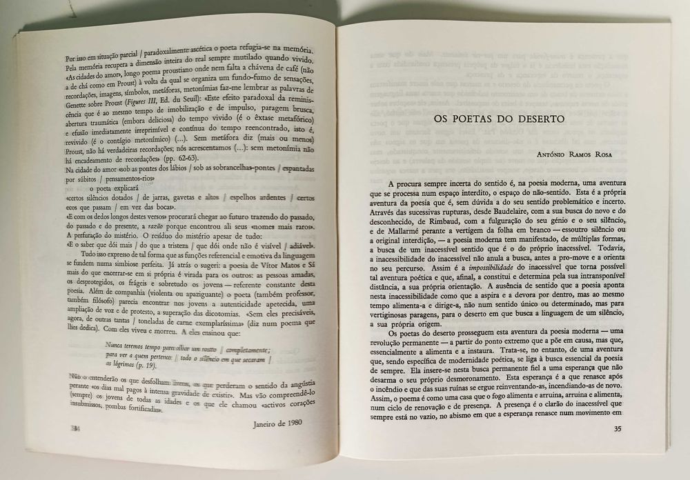 Cadernos de Literatura portuguesa da Universidade de Coimbra