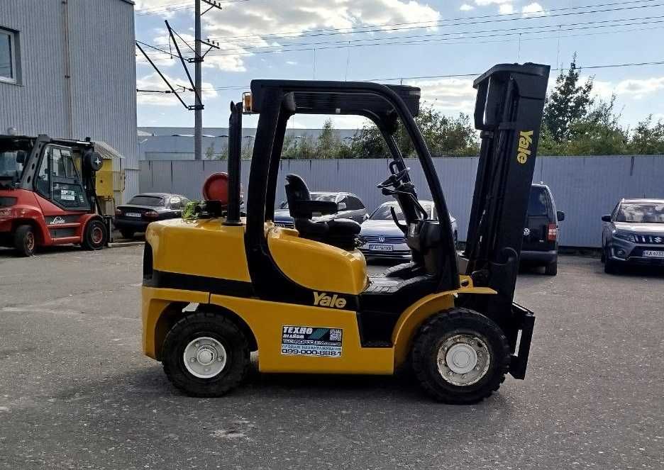 Газовый вилочный погрузчик / Вилковий навантажувач YALE 4т