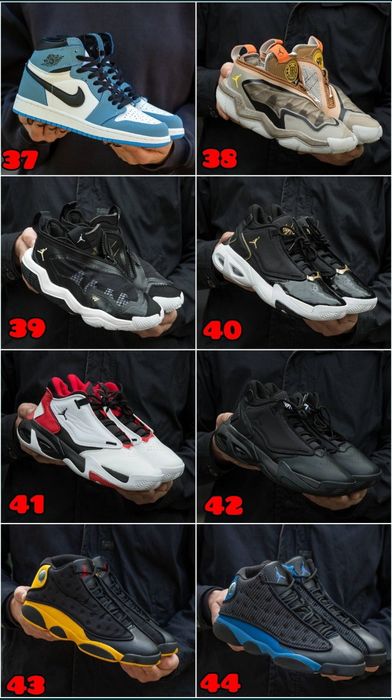 БЕЗ ПЕРЕДПЛАТИ‼️ Кросівки Nike Air Jordan 3, 4, 5, 6, 11 /Найк Джордан