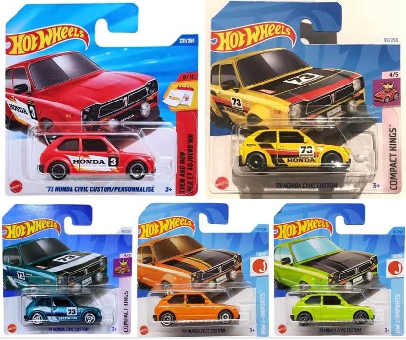 Hot Wheels Novos. Vários, Mainline. Escala 1/64
