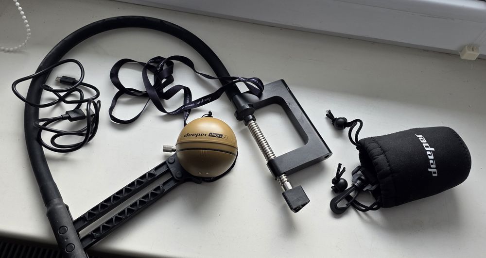 Эхолот Deeper Chirp+ 2 с гибким креплением Flexible Arm Mount 2.0 (Пол