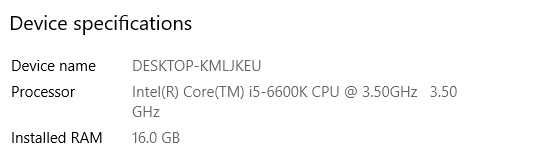 Używany Komputer Osobisty - NVIDIA GEFORCE 1060 GTX