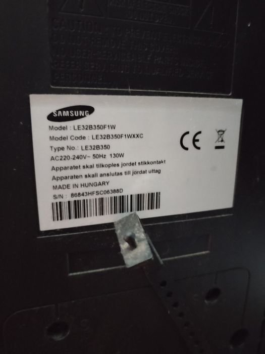 Samsung TV LE32B 32"