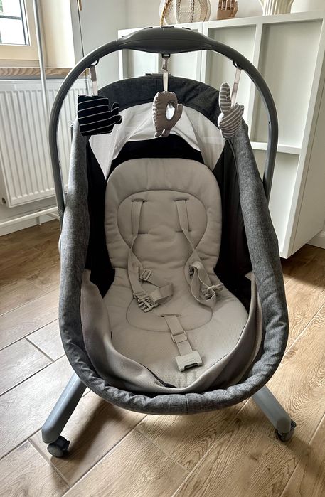 Chicco, Baby Hug Air 4in1, wielofunkcyjne łóżeczko-krzesełko, Titanium