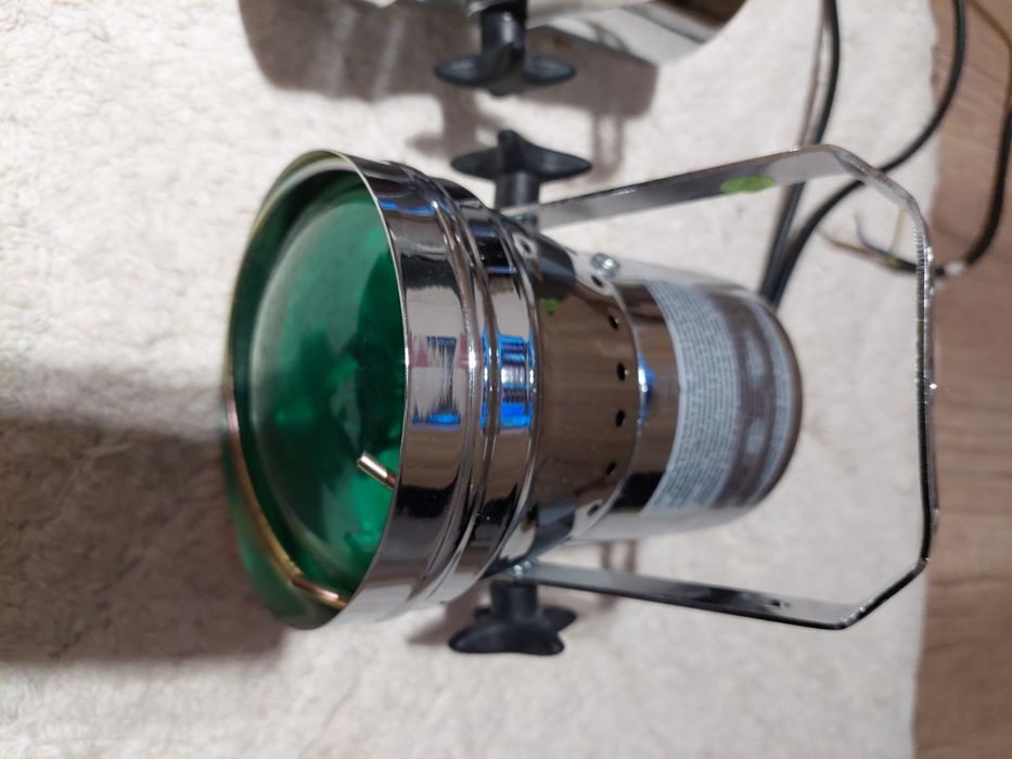 Pinspot z lampą PAR-36 6V/30W 3 szt RGB