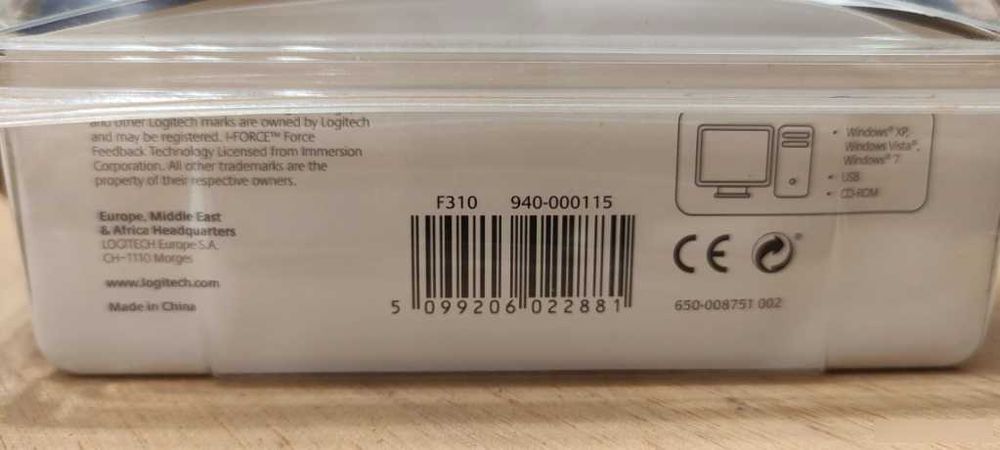 Logitech F310 Controller (PC – USB)64730009583363124