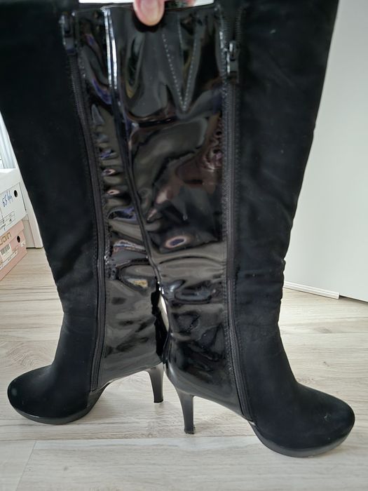 Kozaki, szpilki, lakiery