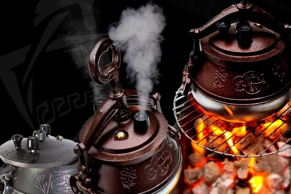 Kazan Afgański PREMIUM Combi (szybkowar) 10L
