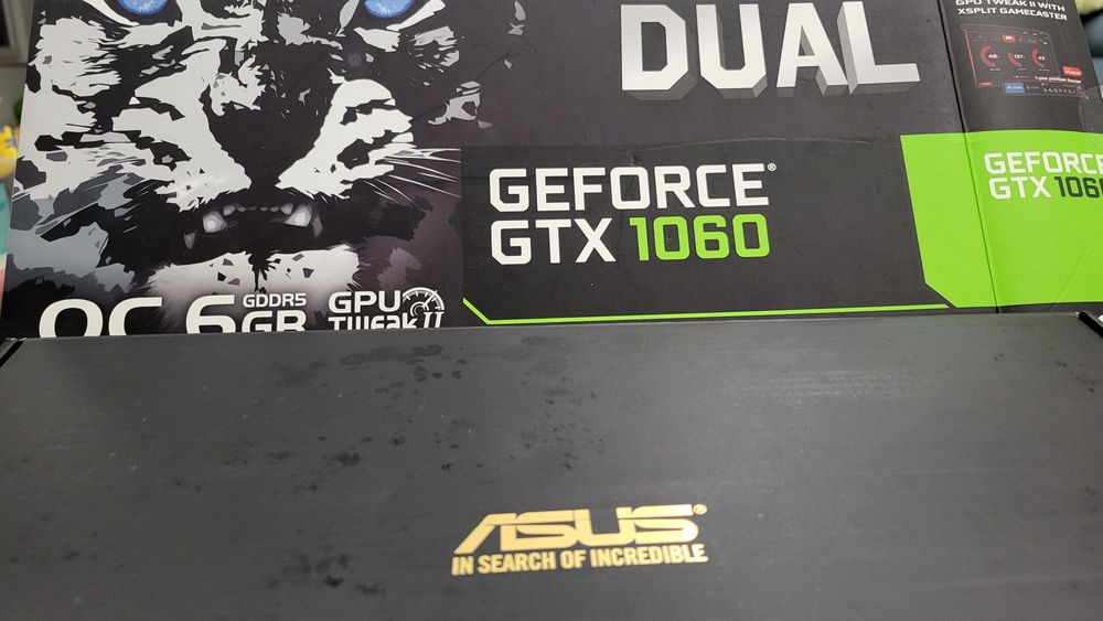 Placa Gráfica Asus Geforce Gtx 1060 em estado novo