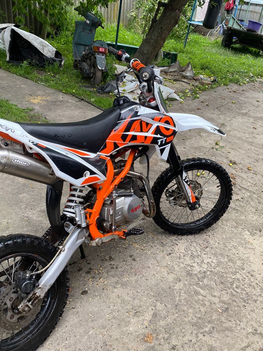 Пітбайк кайо тт 125