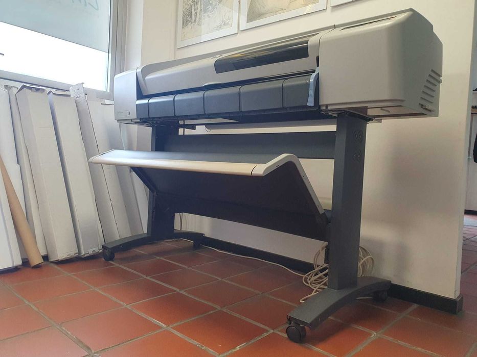 Ploter HP designjet 500 C7770B do A0, 128 MB, głowice i zestaw tuszy