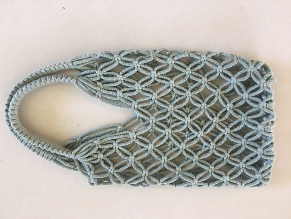 Torba na zakupy HAND MADE eco, ze sznurka bawełnianego